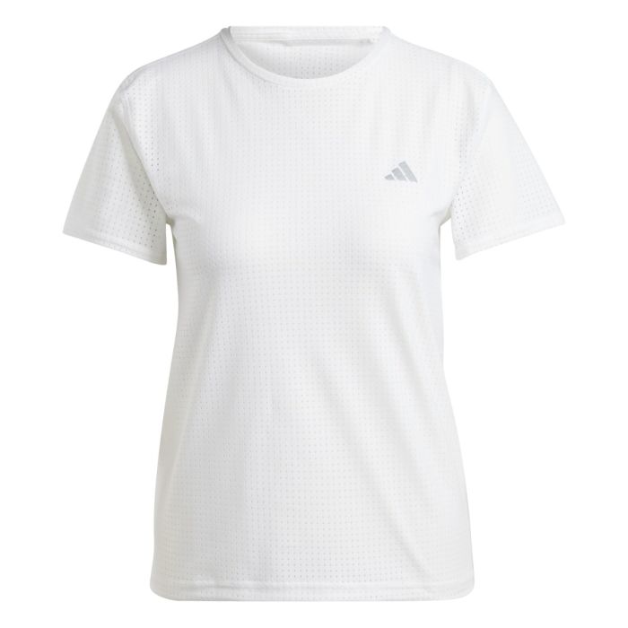 adidas Dame Singletter Fast Tee Hvid