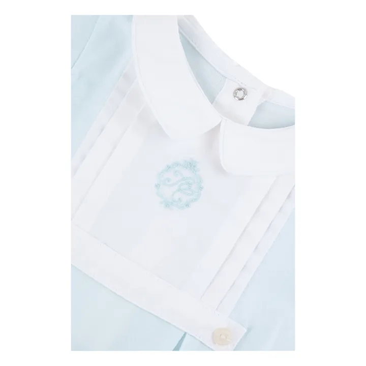 Tartine et Chocolat Pyjama Col Claudine | Bleu