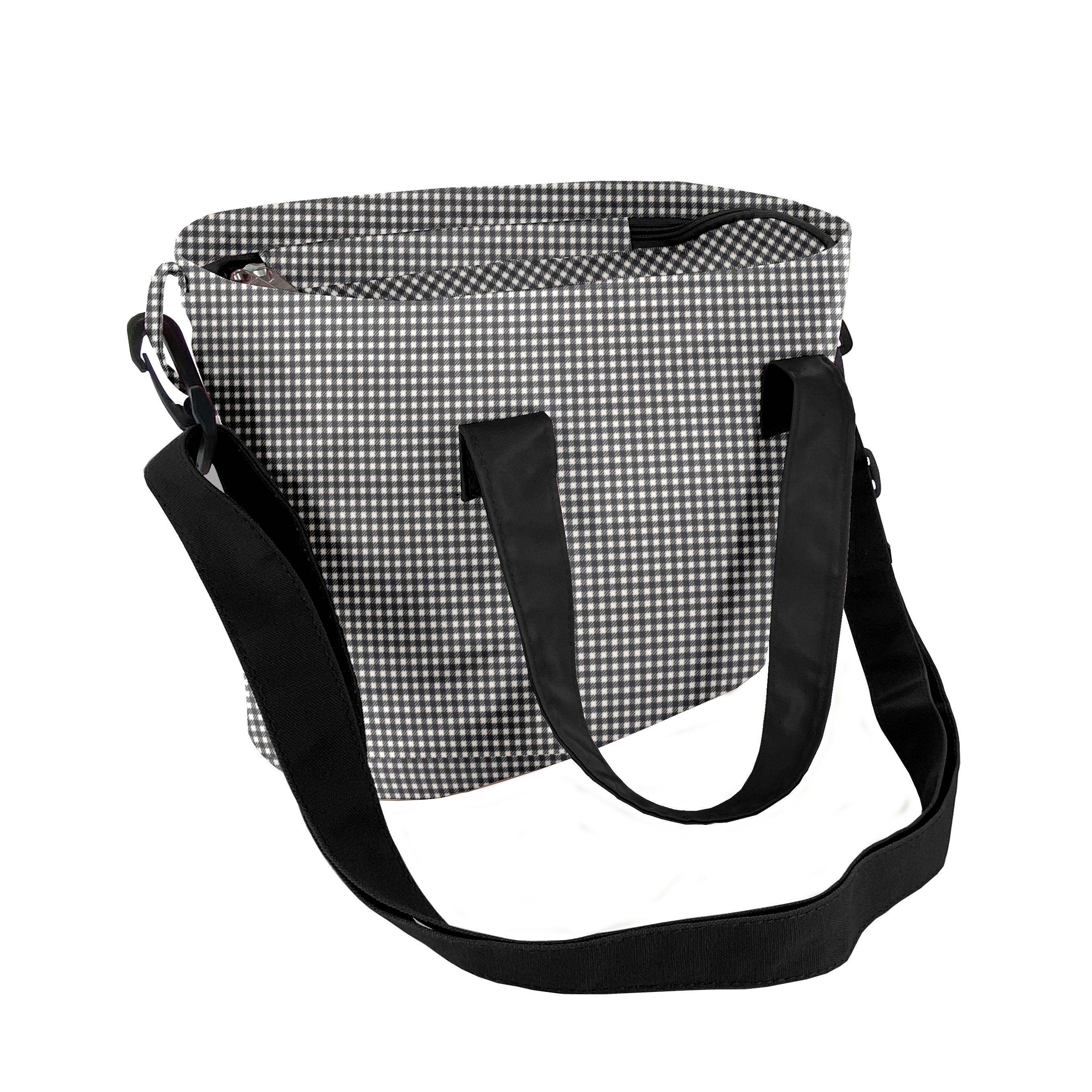 Sac Lunch Isotherme Vichy Noir