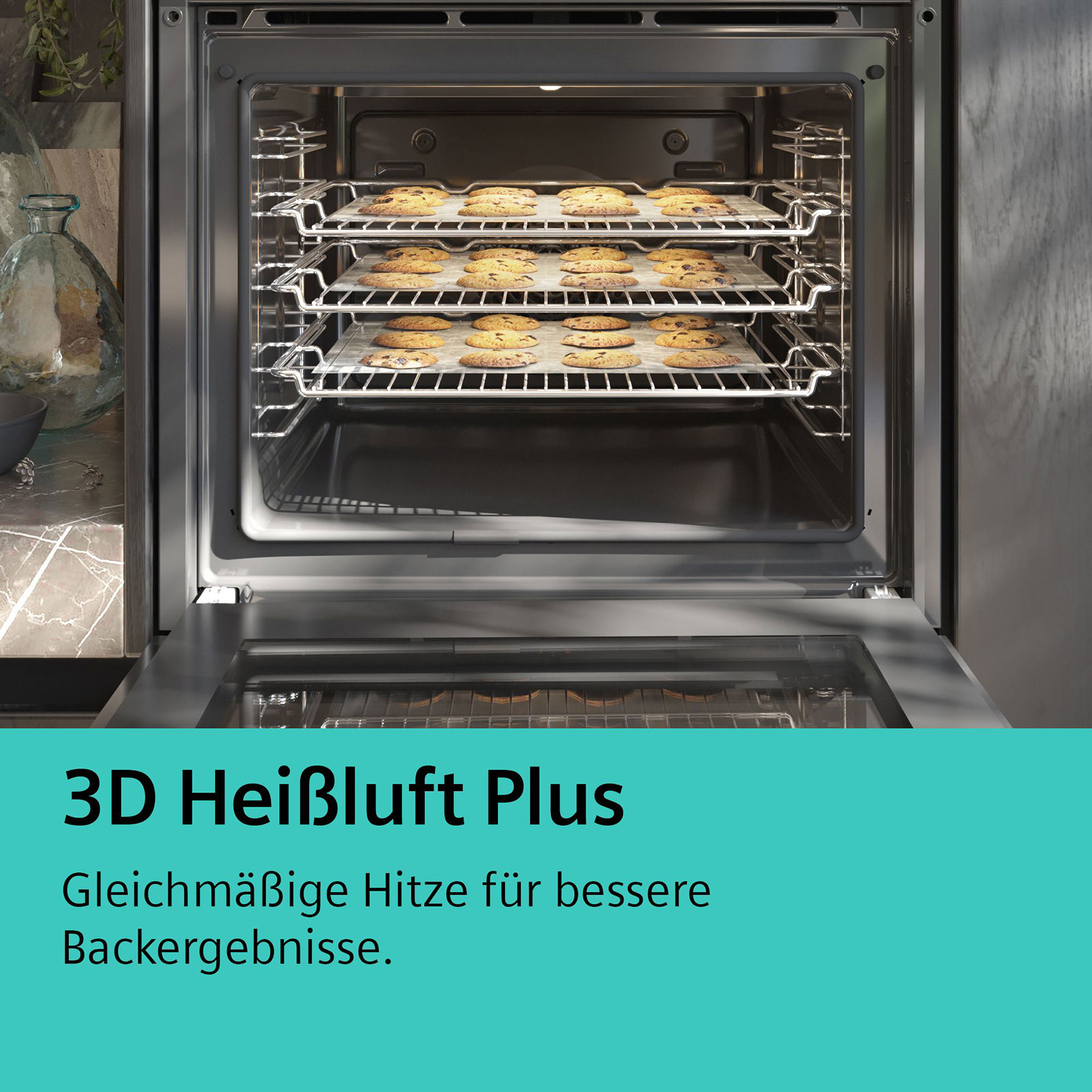SIEMENS Einbau-Backofen HB510ABR1 - Edelstahl - A