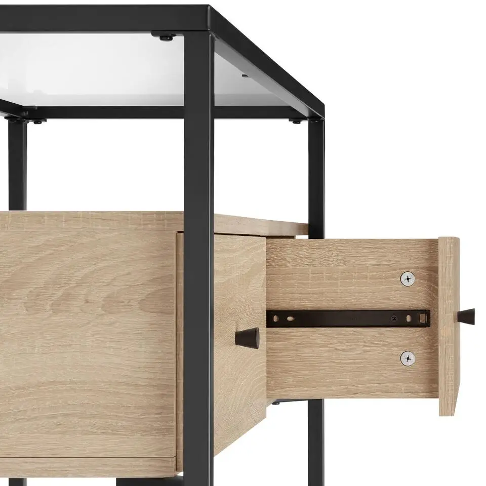 tectake Consoletafel Reading 101,5x41,5x80,5cm