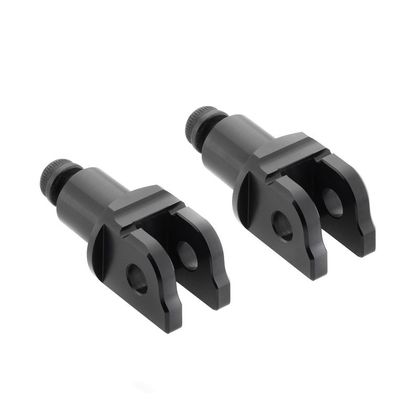 Adaptateur repose pied Rizoma Pilote pour repose-pieds Pro, B-pro et street - Noir