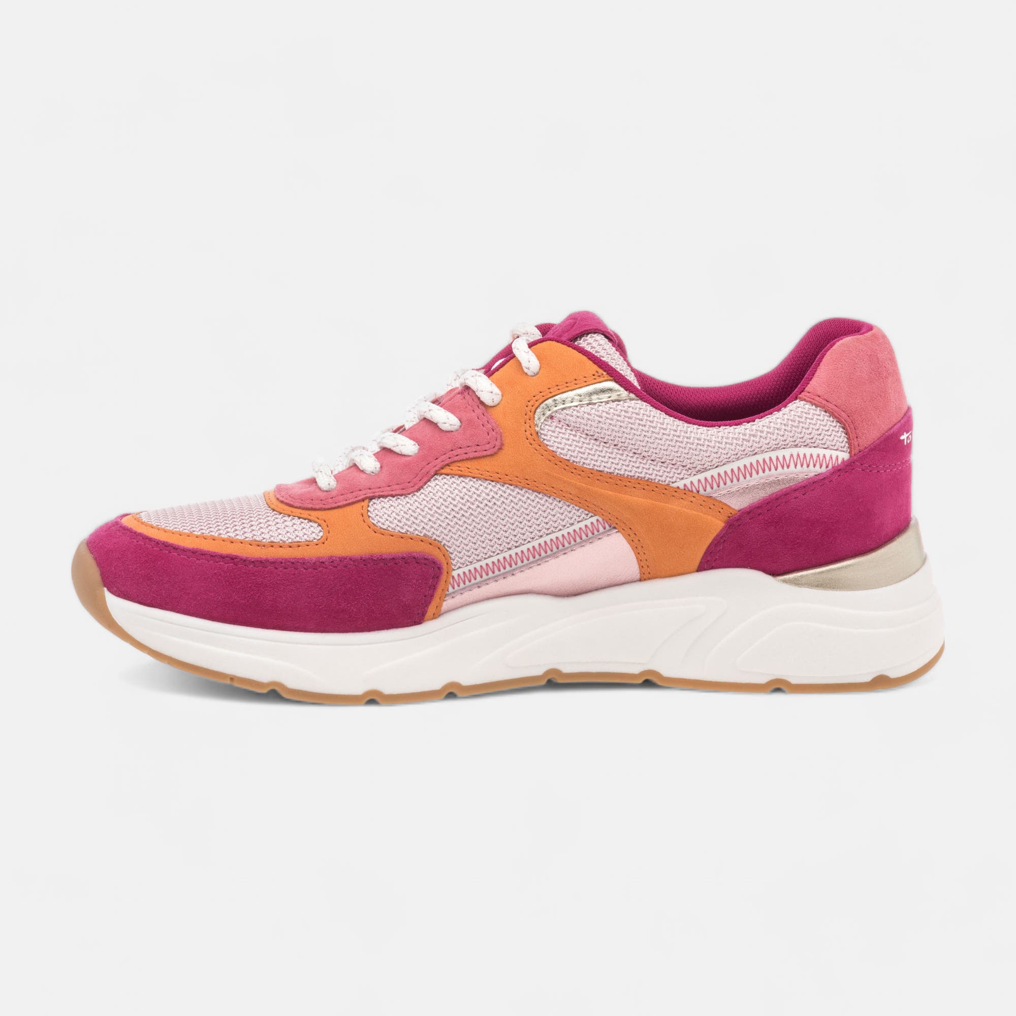 Baskets basses Femme fuchsia