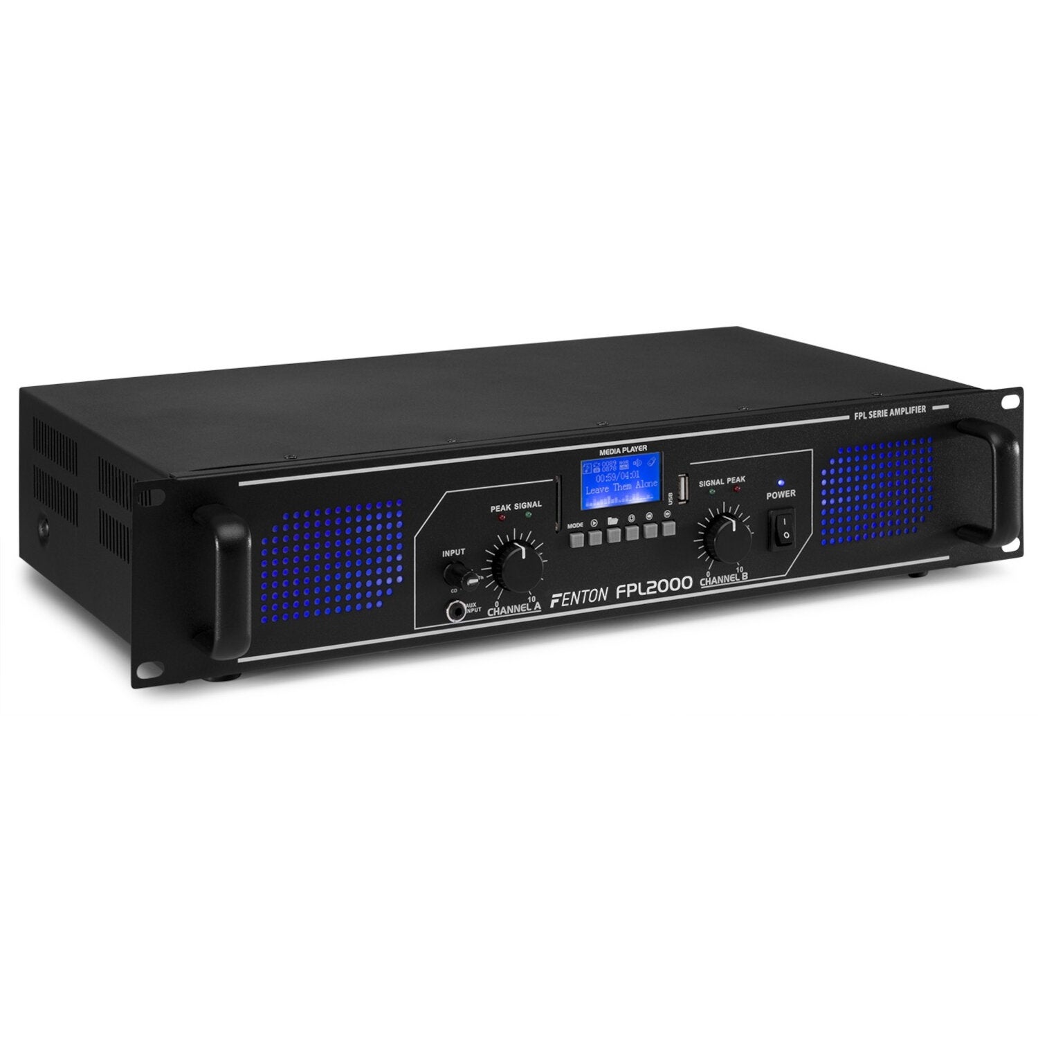 Fenton FPL2000 digitale versterker met mediaspeler