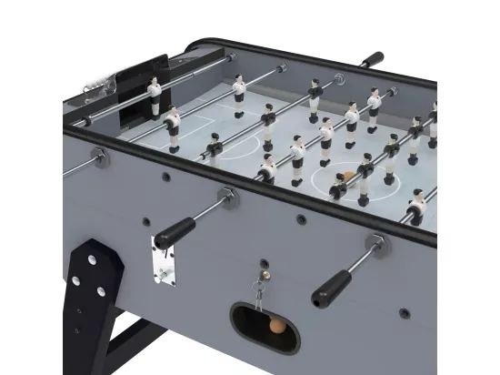 Baby foot gris avec monnayeur - Bistrot