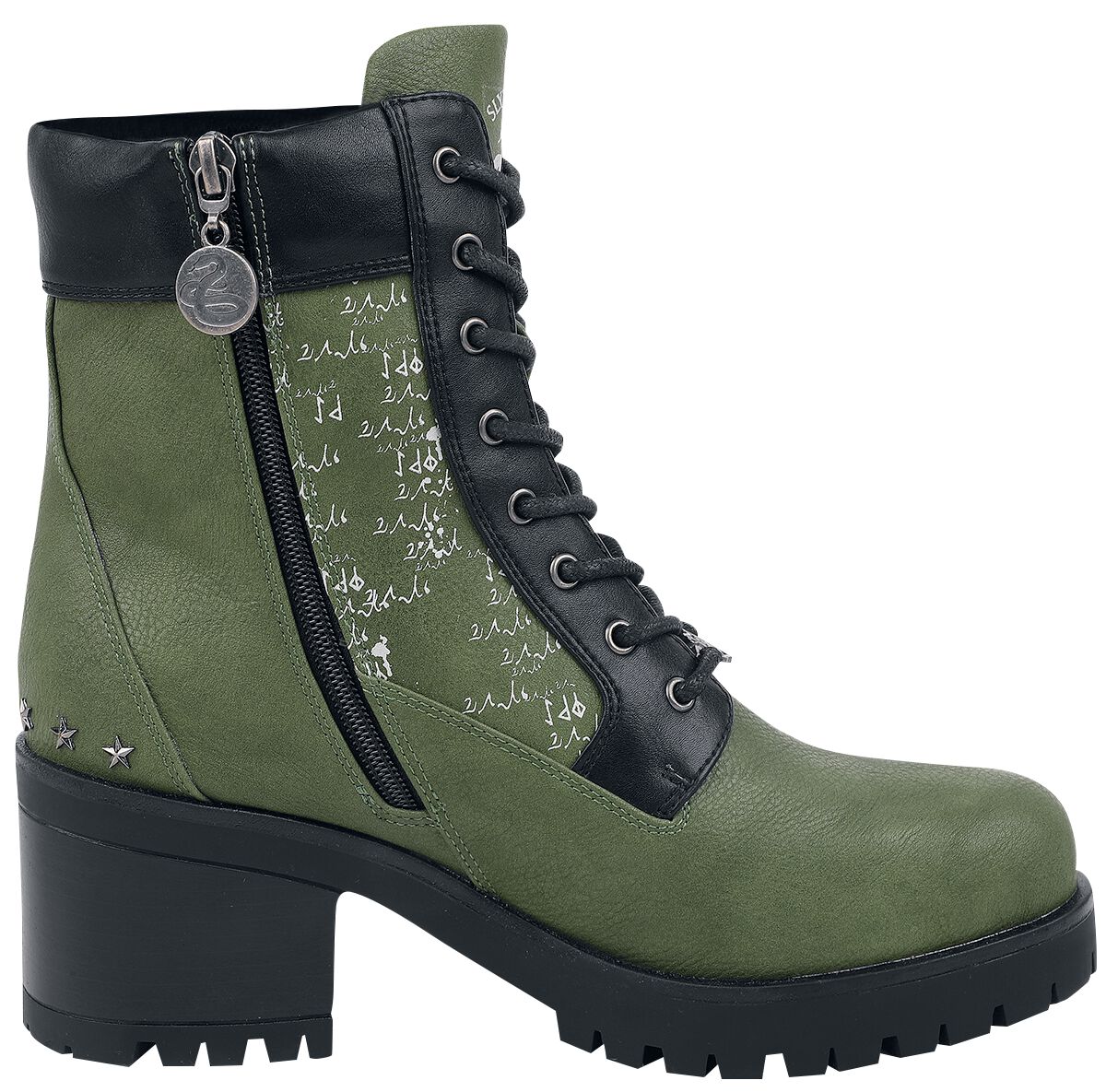 Serpentard | Harry Potter Bottes lacées