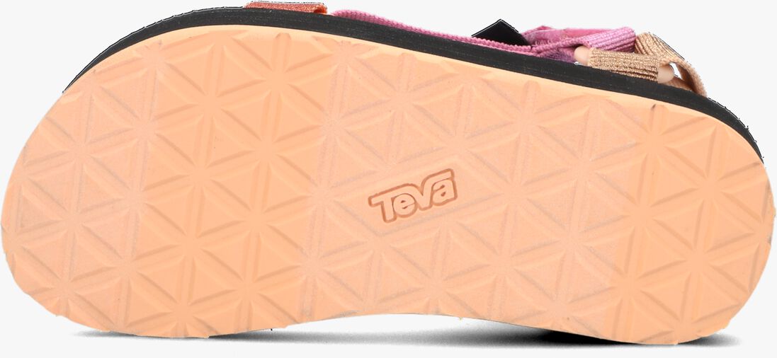 TEVA roze teva sandalen midform universal metallic