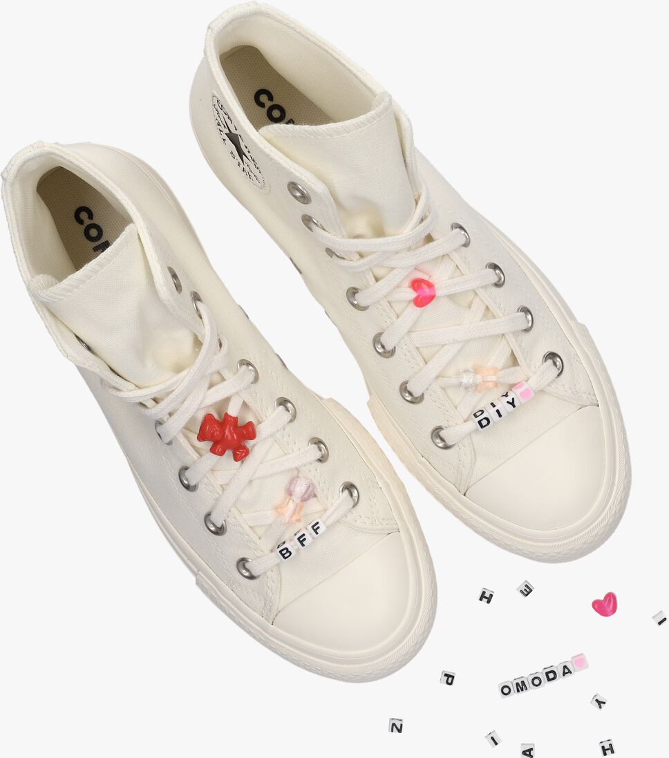 CONVERSE ecru converse hoge sneaker ctas lift hi