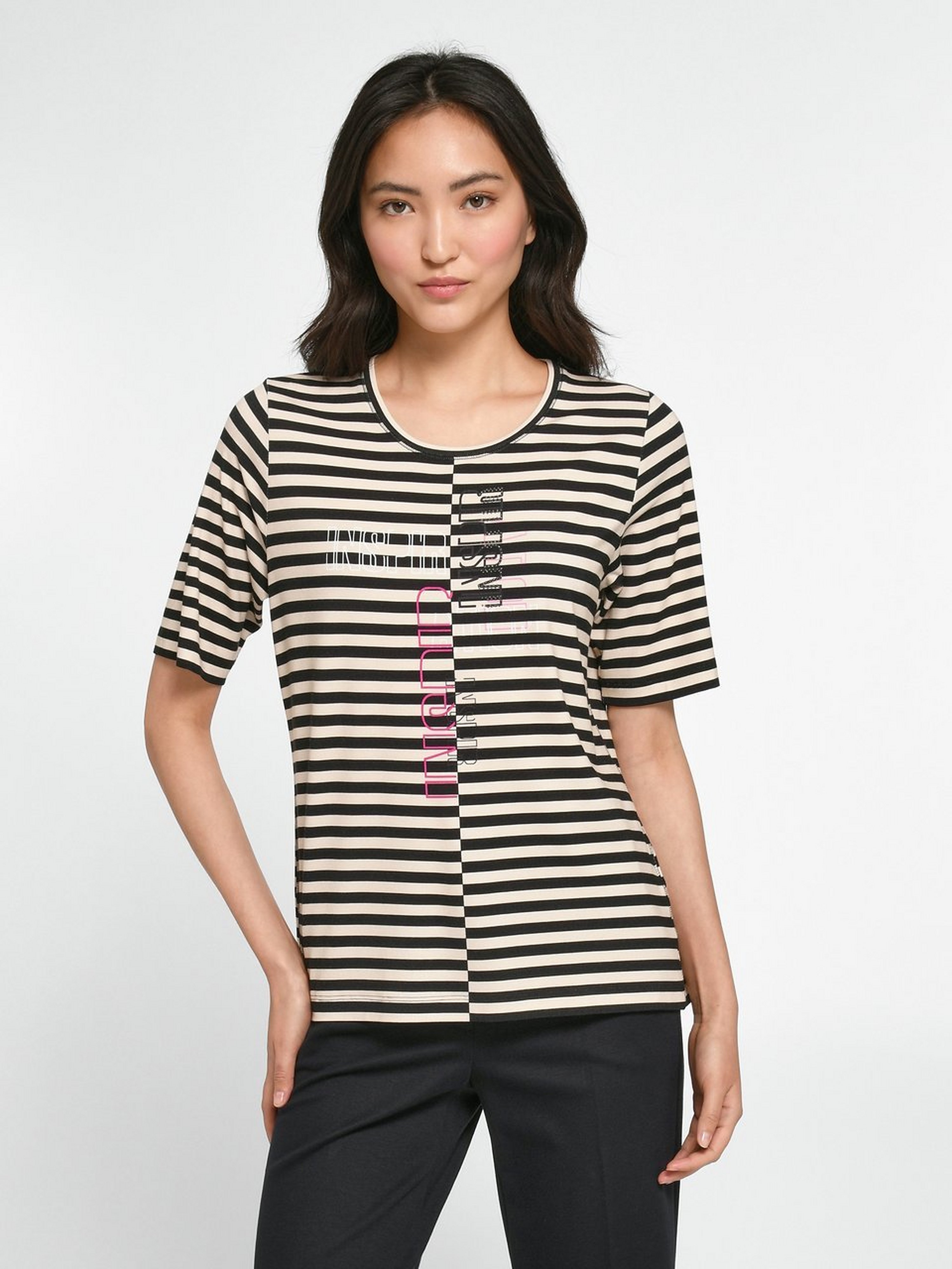 Rundhals-Shirt