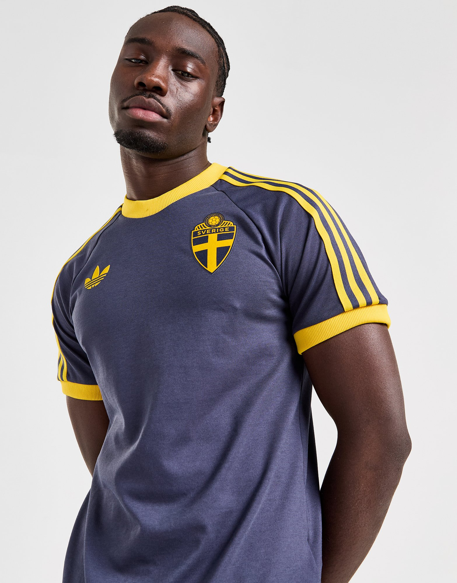 adidas Originals T-shirt Suède 3-Stripes Homme