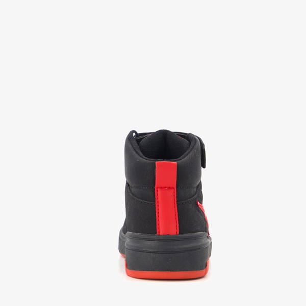 Blue Box hoge jongens sneakers zwart met ster