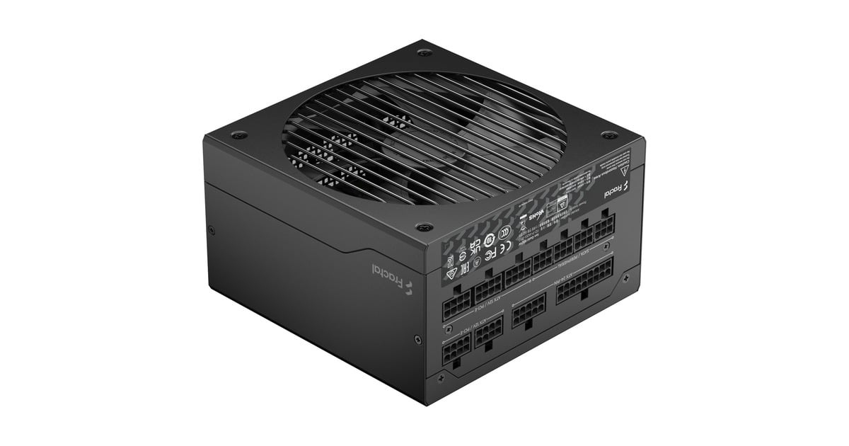 Fractal DesignION Gold 3 modulaire 850 watt voeding   (Zwart, 1x 12V-2x6, 3x PCIe)
