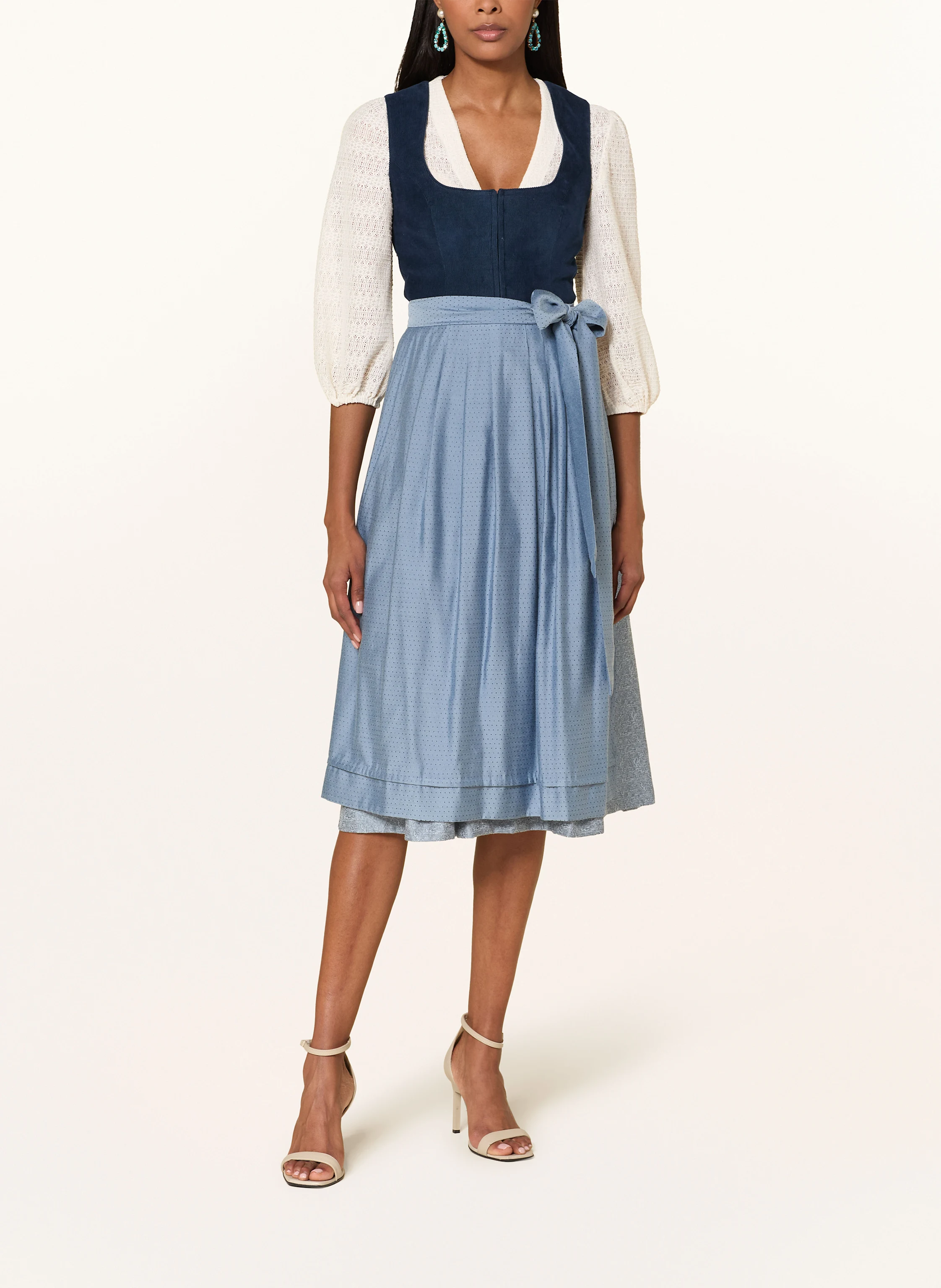 Heimatglück Tracht Dirndlbluse ANTONIA mit 3/4-Arm