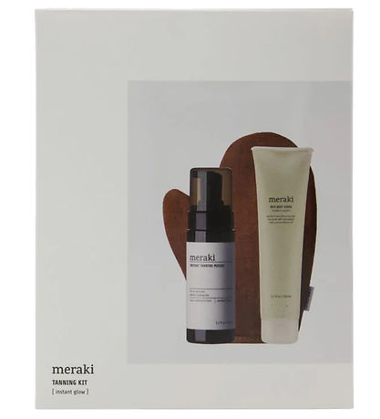 Meraki Gave?ske - Body Scrub & Tanning Kit m. Handske