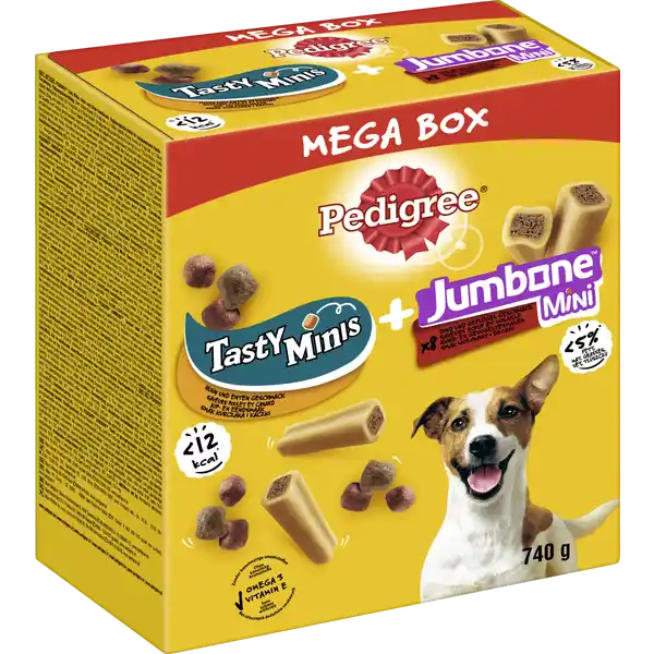 Mega Box Snacks mit Tasty Minis & Jumbone Mini