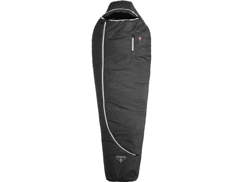 Grüezi Bag Schlafsack Synpod Fusion Zero 185 Nylon, Dark As 3-Season-Schlafsack