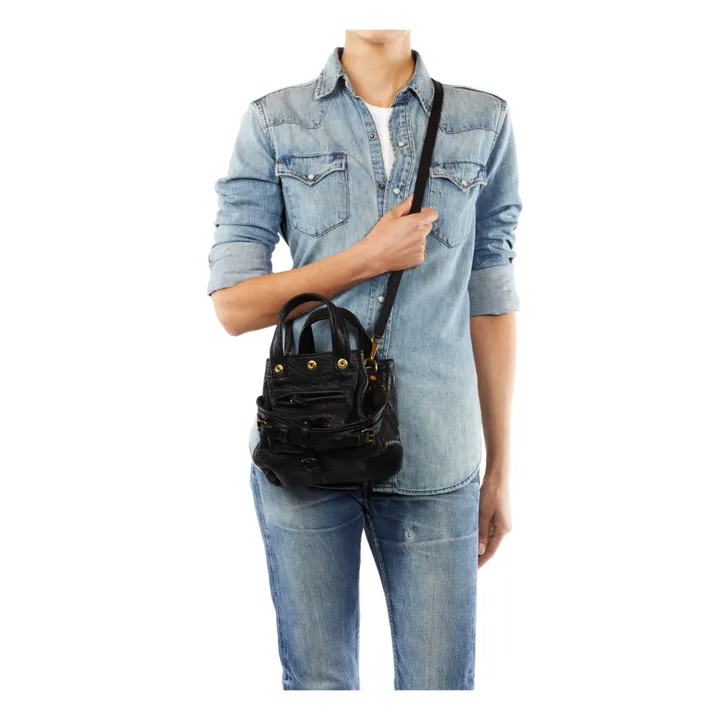 Jérôme Dreyfuss Sac Billy Nano Agneau | Noir