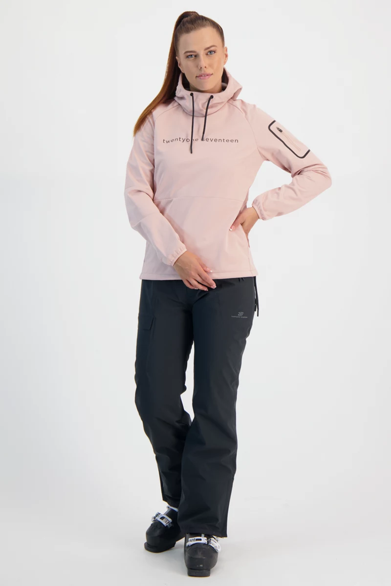 2117 OF SWEDEN Spanhult Softshell Hoodie Damen Midlayer