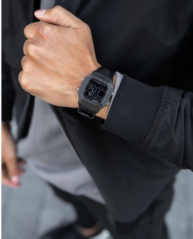 Casio - W-800h-1bves - Horloge - Zwart - Kunststof - Meervoudig Alarm