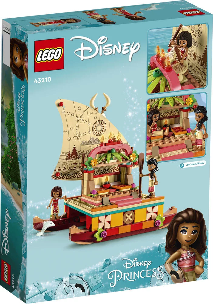 LEGO®DISNEY PRINCESS™ 43210 - LE BATEAU D’EXPLORATION DE VAIANA