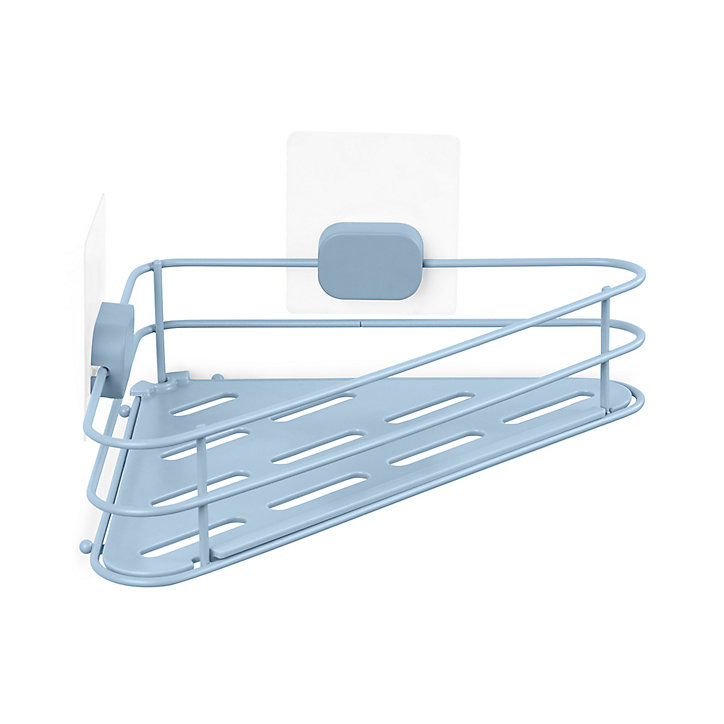 Etagère de douche d'angle Grena Bleu Compactor
