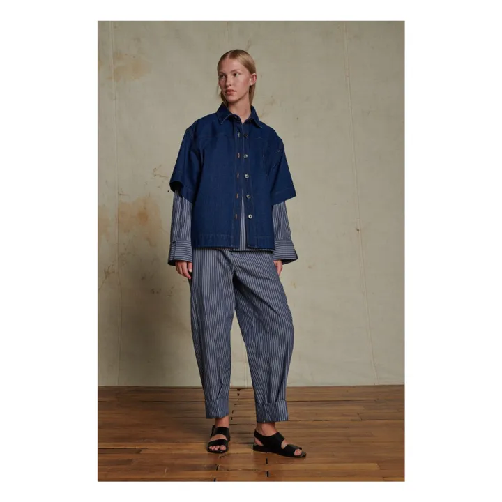 Soeur Chemise Antoinette Denim | Bleu indigo