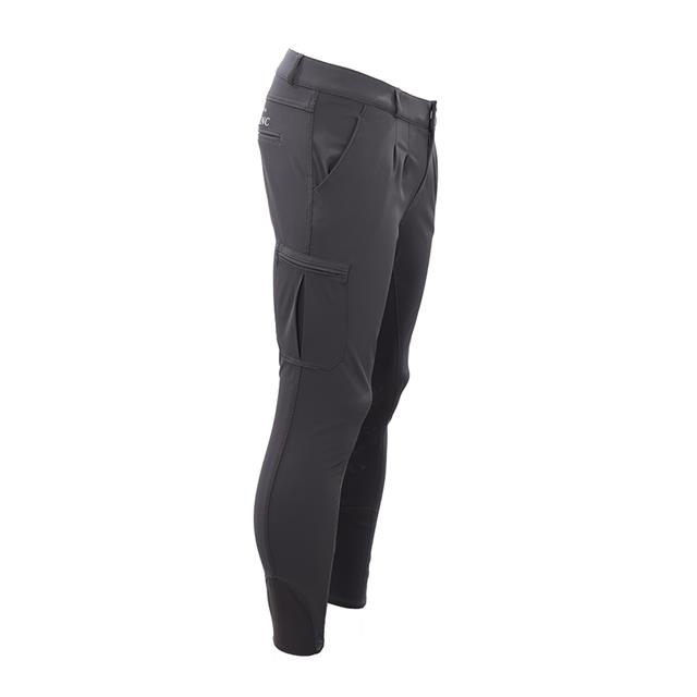 Paardrijbroek La Valencio LVWilliam Knie Grip Men Donkergrijs