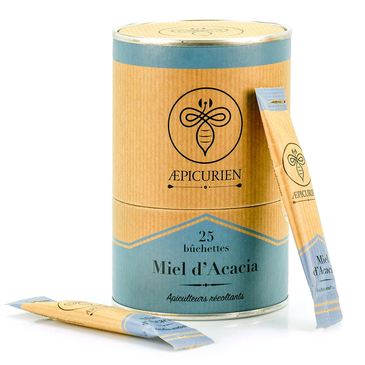 Miel d'acacia en bûchettes