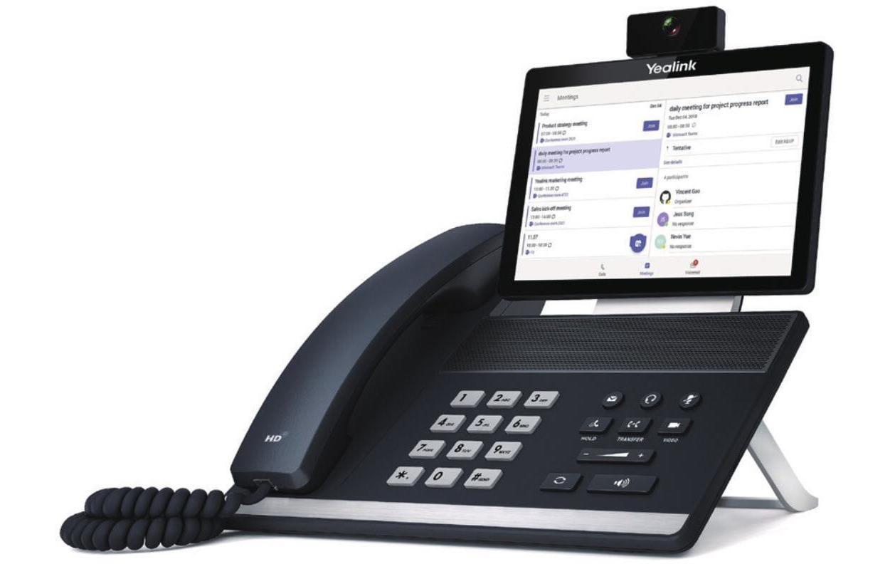 Tischtelefon VP59 Microsoft Teams Schwarz<br>Premium Teams Tischtelefon mit HD Audio und Video