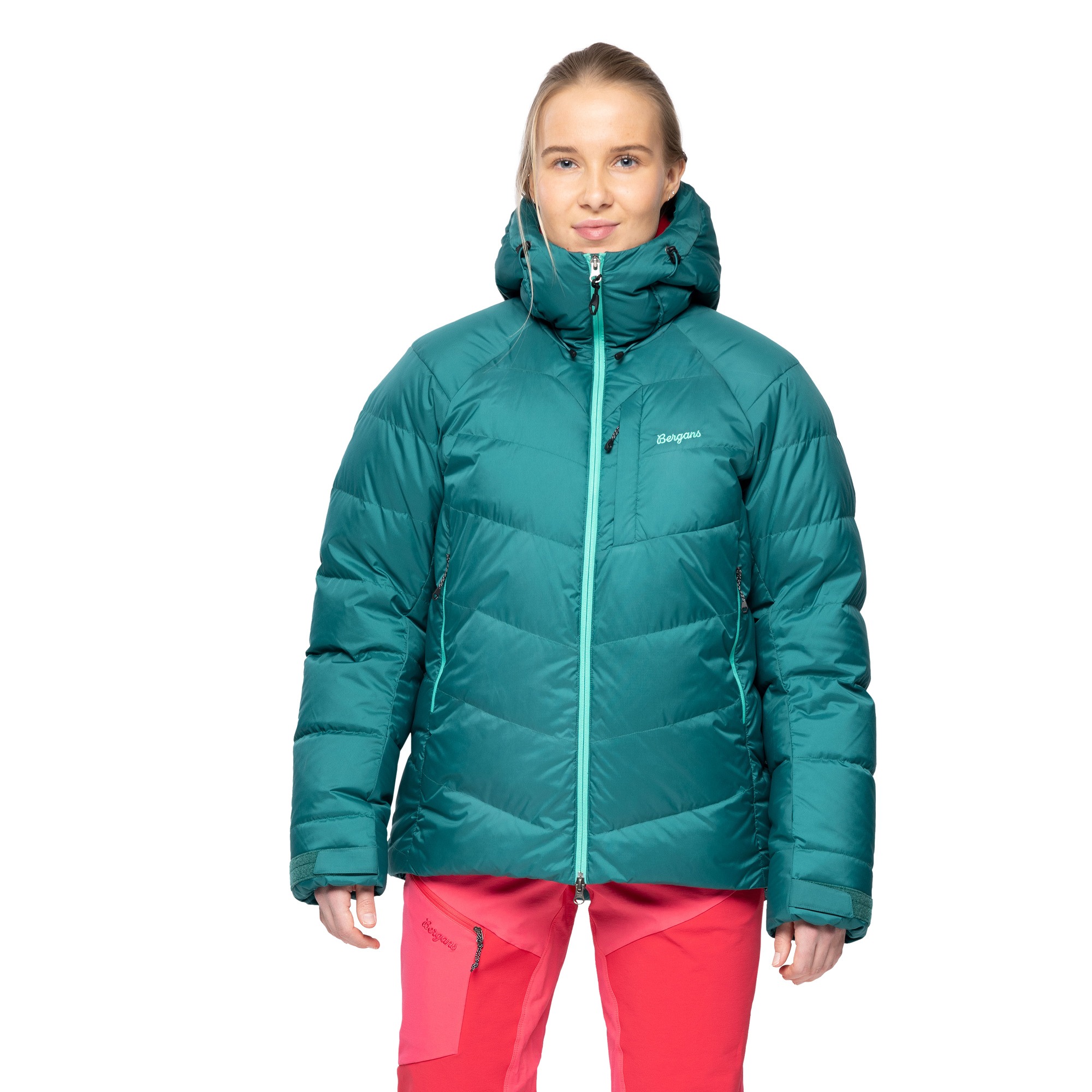 Tind Mountain Down Jacket Dame Malachite Green