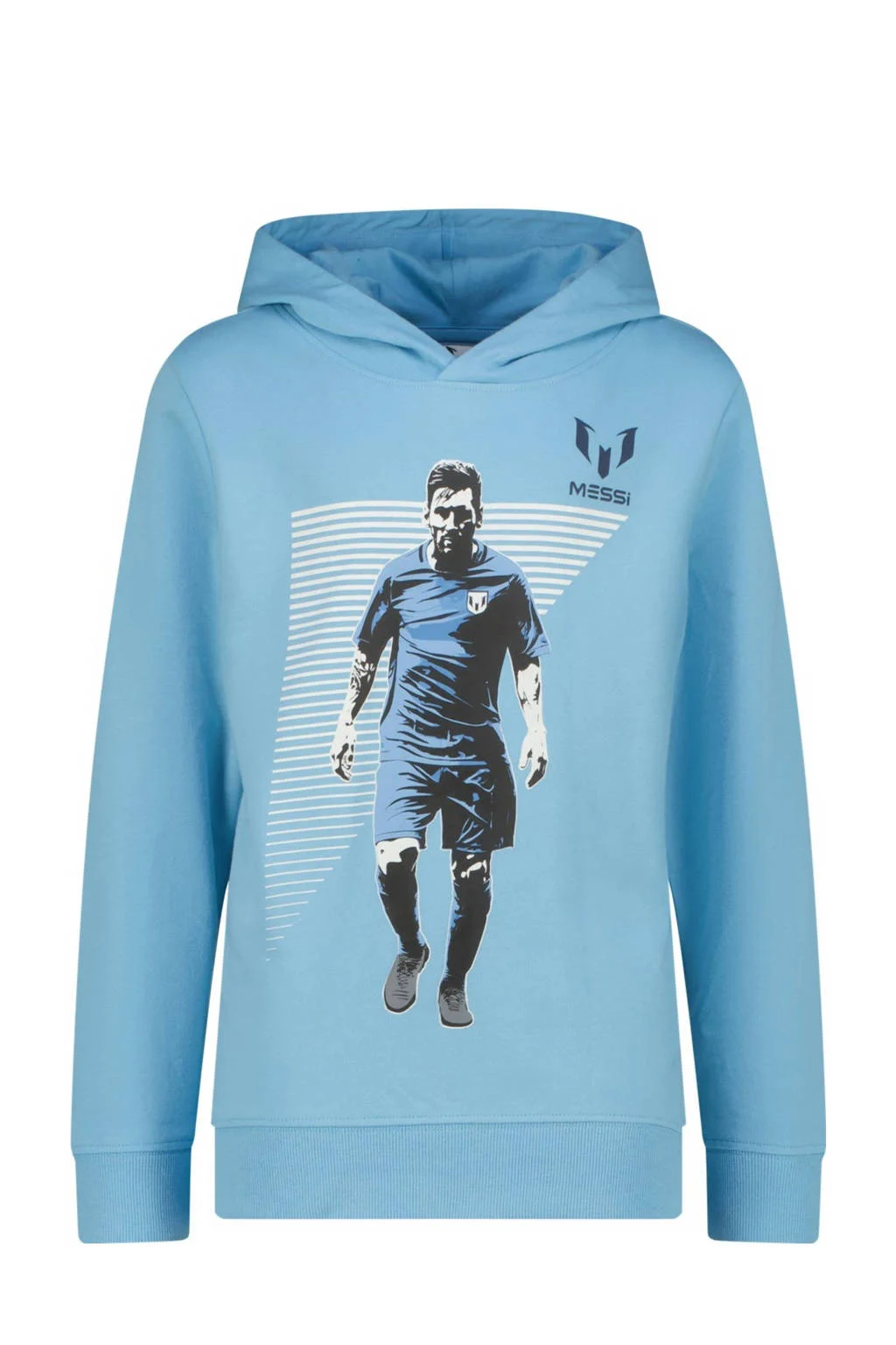 Messi hoodie lichtblauw