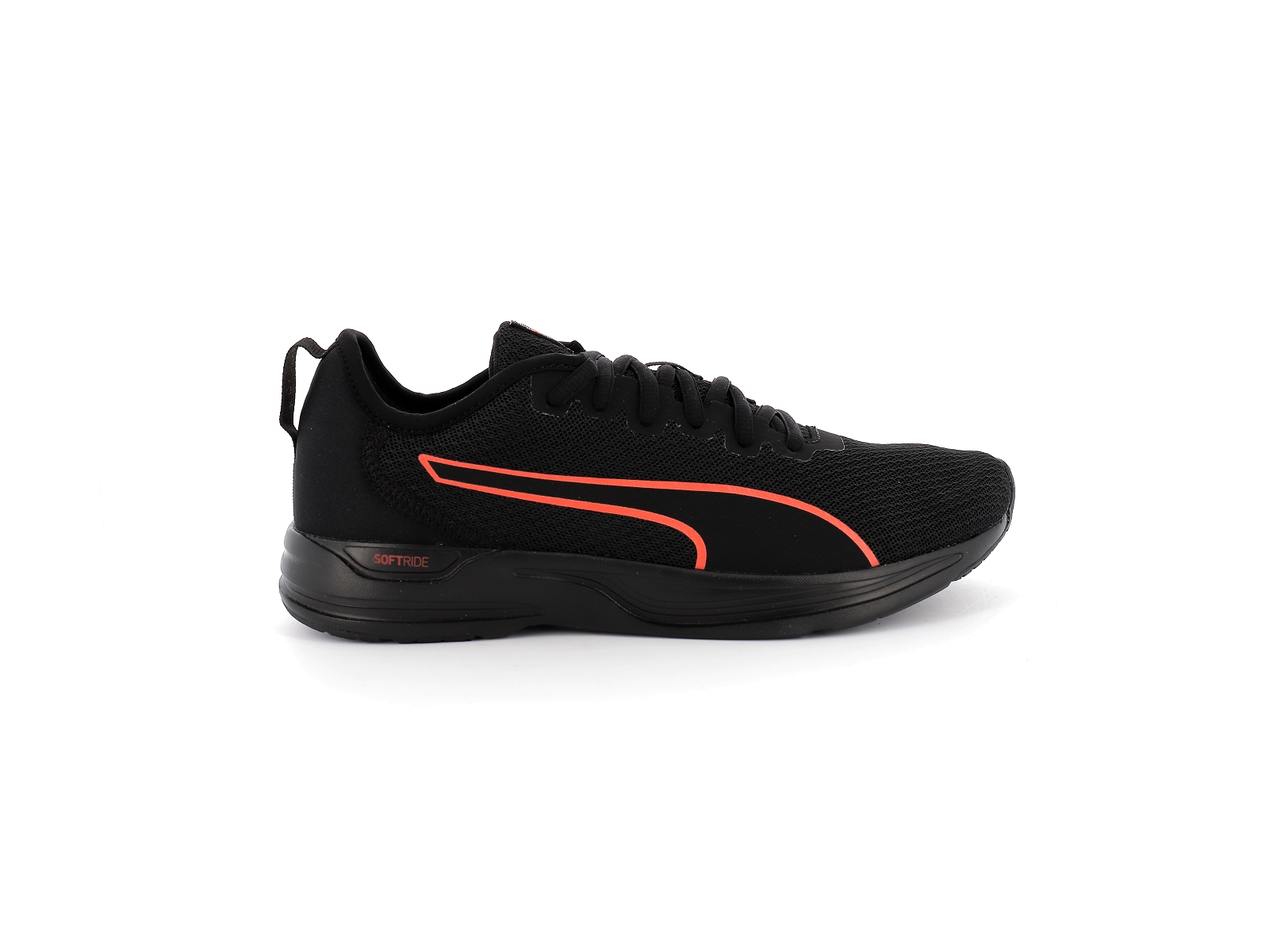 Puma-195515 Matières combinées Noir Rouge