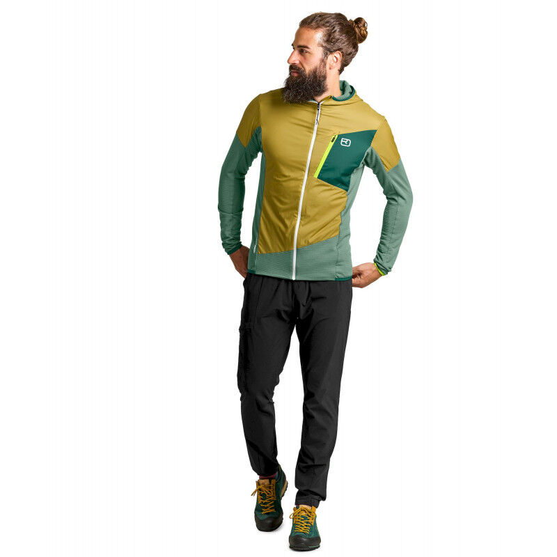 Ladiz Hybrid Jacket - Veste en laine mérinos homme