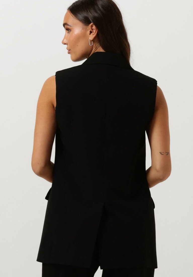 ACCESS zwarte access gilet sleeveless blazer