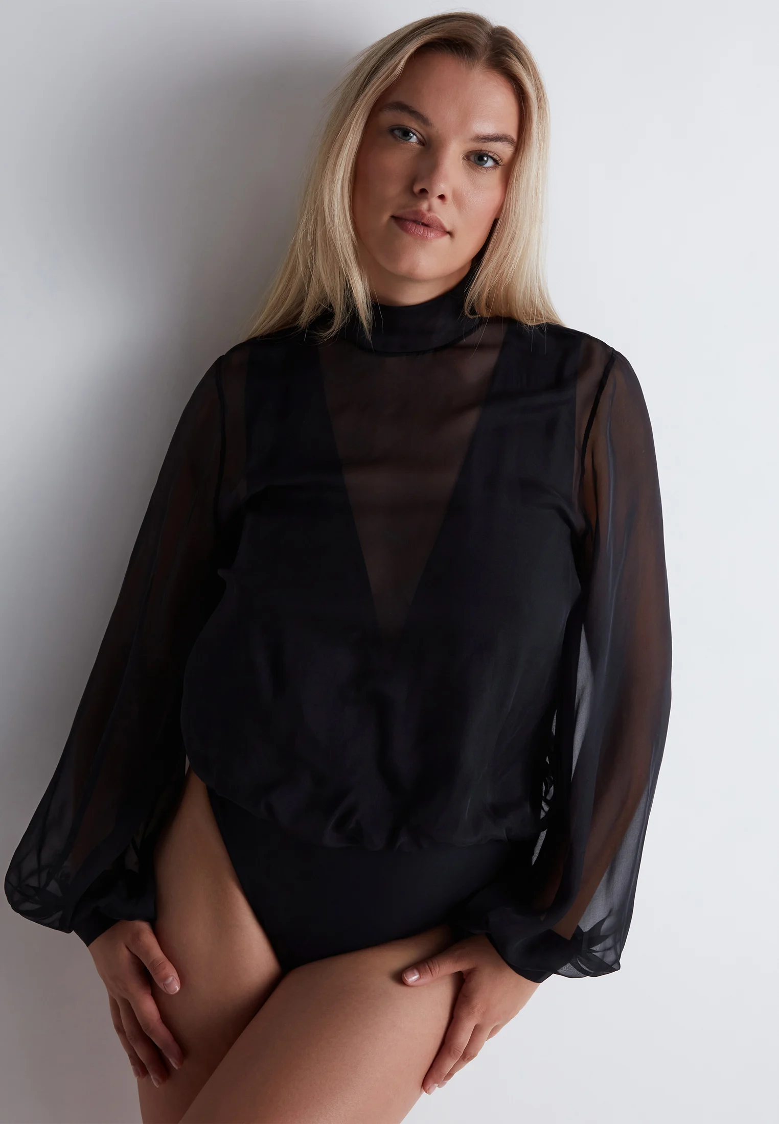 LES BODYS BY AUBADE - Body fines bretelles | Noir