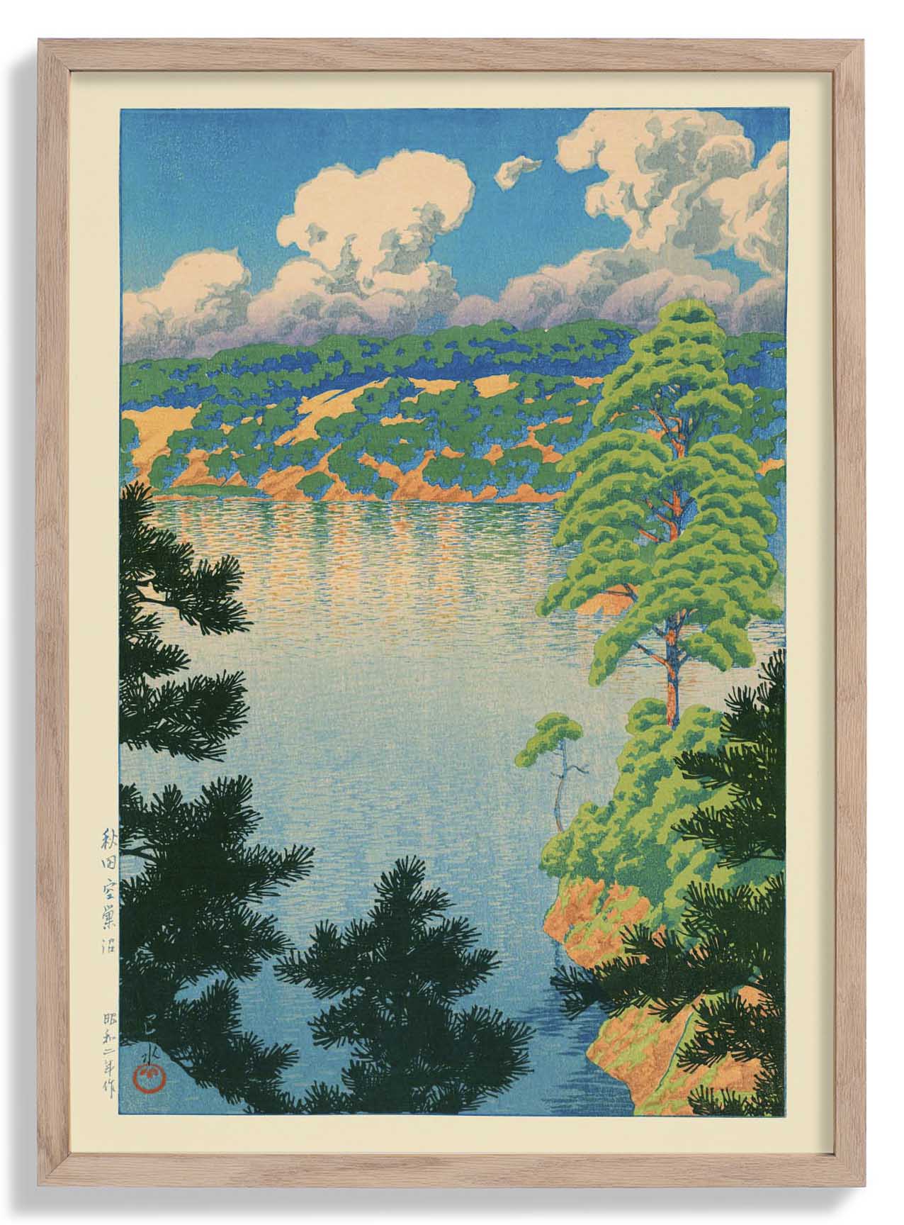 Frühlingshafte Galeriewand von Hasui
