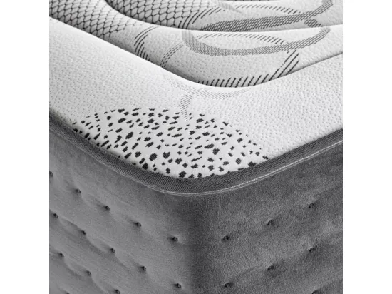 Matelas 160x200 cm NILO à ressorts ensachés, en mousse mémoire de forme, indépendance du couchage, face été/hiver, épaisseur 26 cm