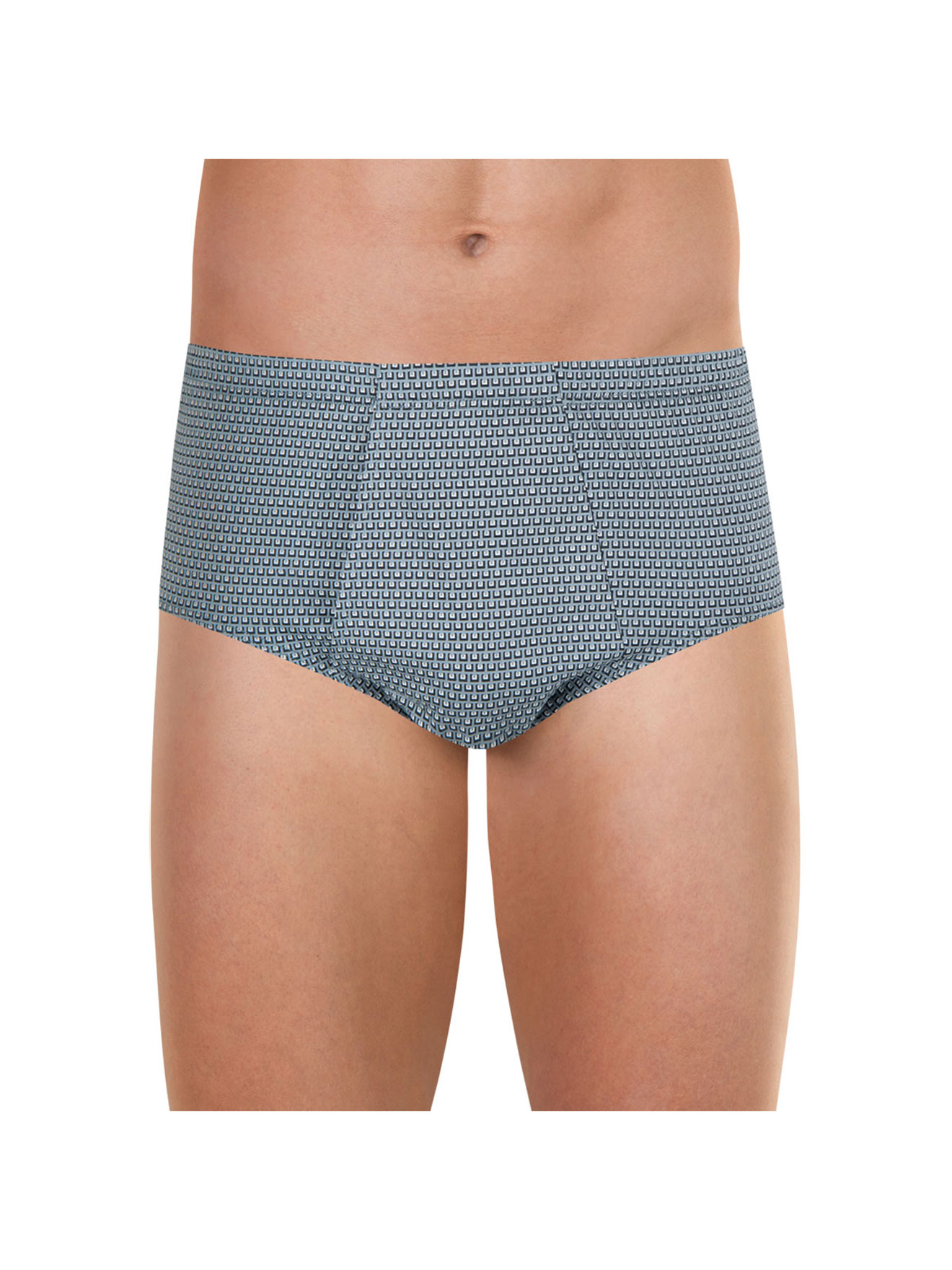 Slip taille haute ouvert homme Motifs