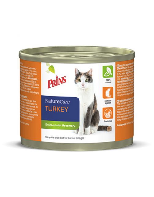 Prins Naturecare Cat 200 g - Kattenvoer