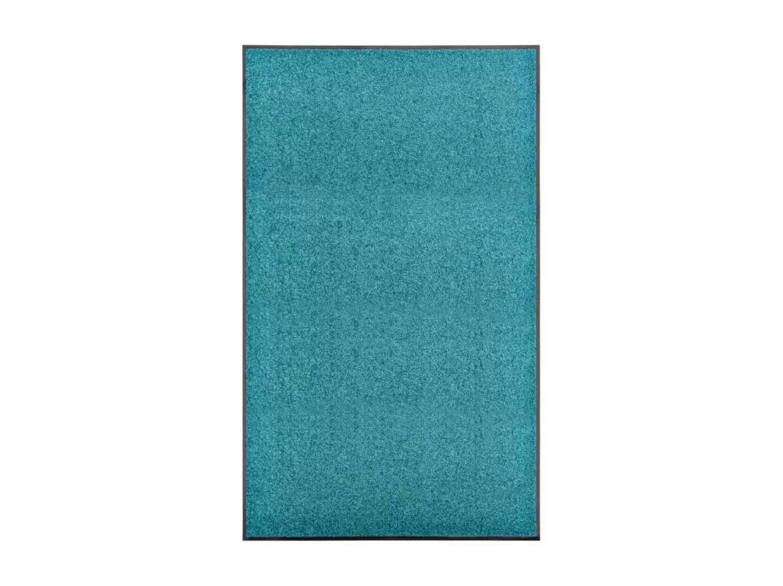 Paillasson lavable Cyan 90x150 cm