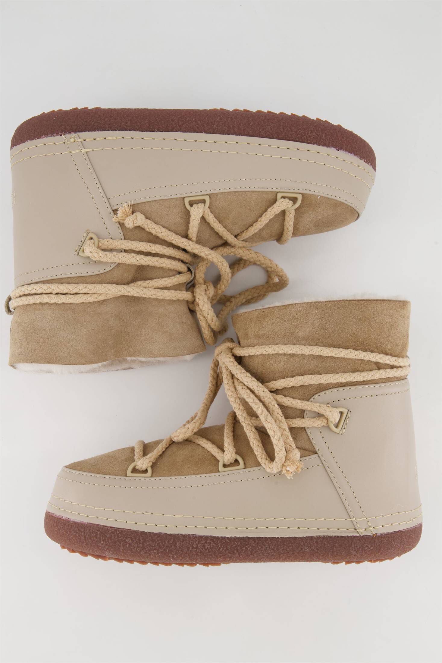 INUIKII| Damen Boots CLASSIC aus Leder und Lammfell