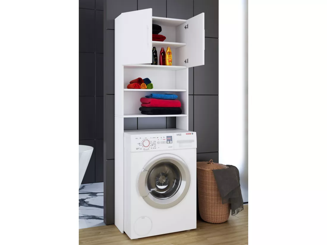 Armoire de rangement pour machine à laver Jutas