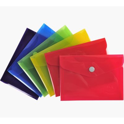Exacompta Iderama - Pochette enveloppe - format B7 - bouton pression - disponible dans différentes couleurs