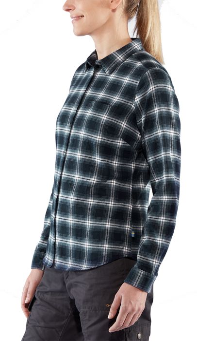 Övik Flannel Shirt Women dameskjorte