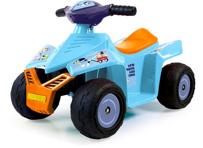 FEBER Bluey Firehjuling, Blå/Oransje