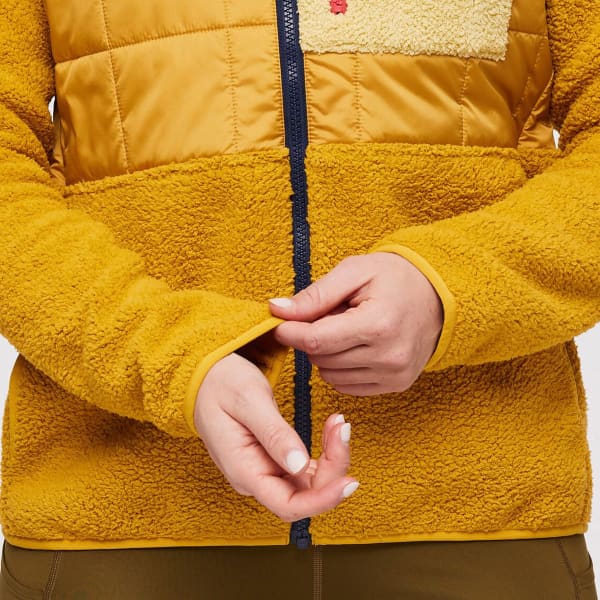 Veste polaire COTOPAXI TRICO HYBRID HOODED JKT W AMBER/AMBER
