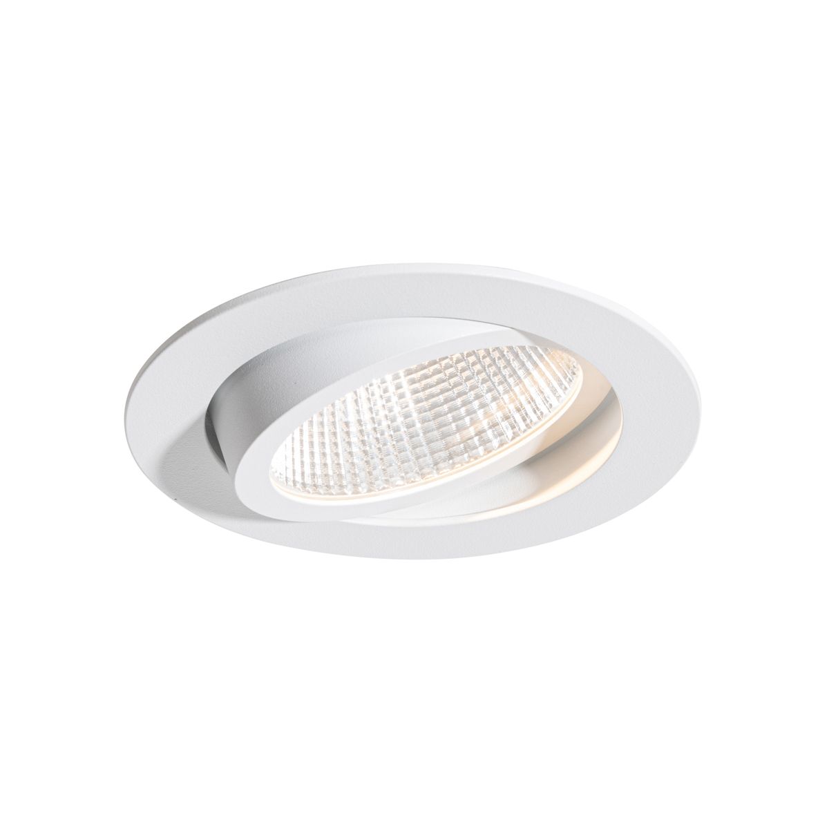 Set van 6 inbouwspots wit 9,5cm incl. LED 1300 lm dimbaar IP23 - Gaius