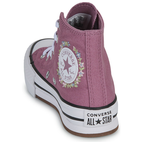 Converse - CHUCK TAYLOR ALL STAR EVA LIFT PLATFORM FELINE FLORALS - Violet