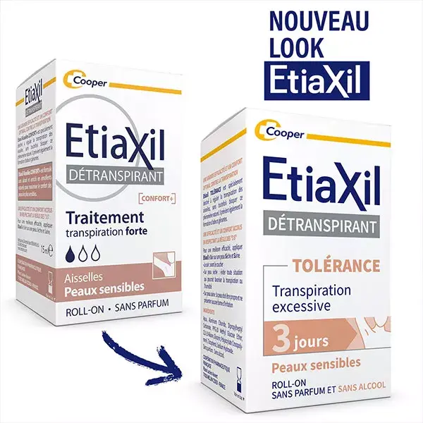 Etiaxil Desodorante Antitranspirante para Transpiração Excessiva, Tolerância, 15ml