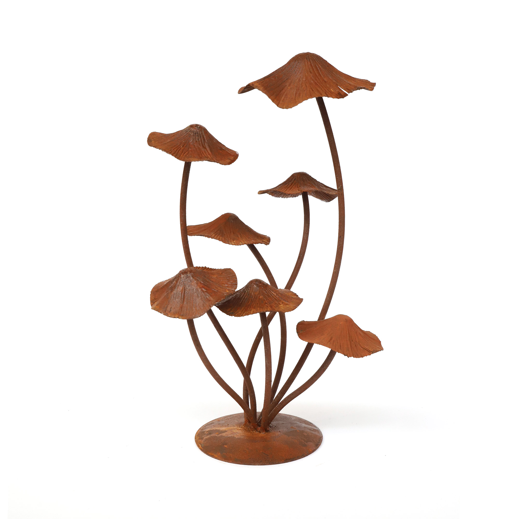 Figur 'Pilze' aus Eisen, H 44 cm, B 26 cm, L 20,5 cm günstig bestellen